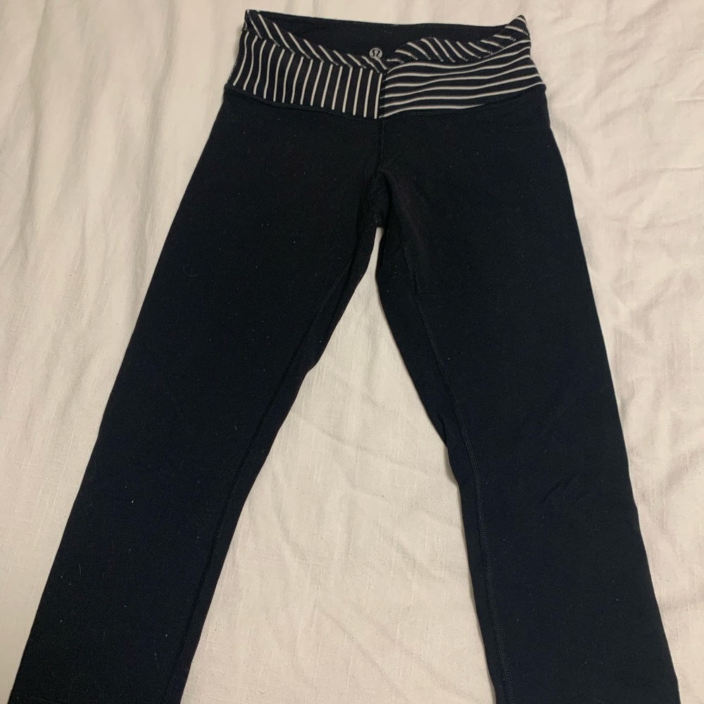 Reversible Lululemon crop leggings